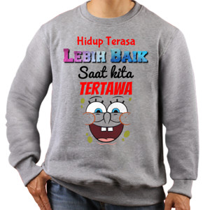 Jaket Sweater HIDUP LEBIH BAIK