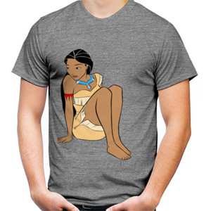 Kaos pocahontas girly