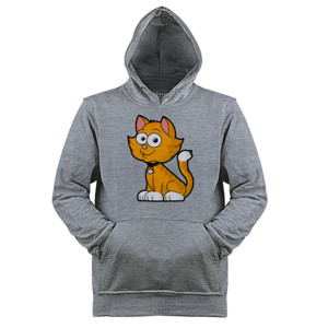 Jaket Hoodie kaos kucing