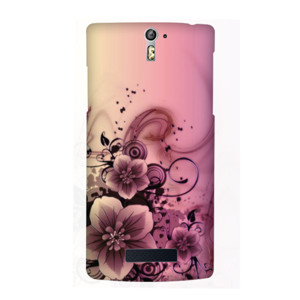 case absrak pink bunga Casing HP