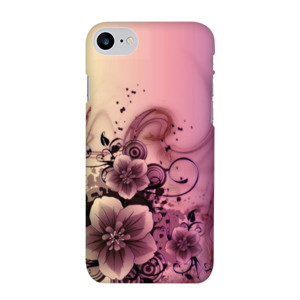 case absrak pink bunga Casing HP