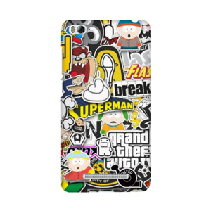 Case Motif Superhero Casing HP