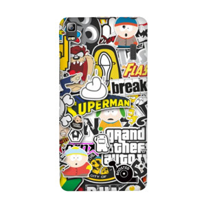 Case Motif Superhero Casing HP