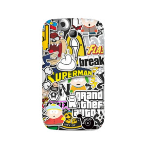 Case Motif Superhero Casing HP