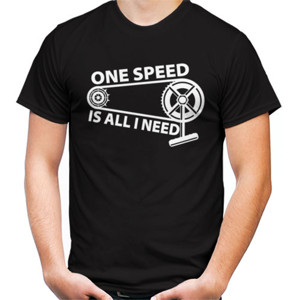 Kaos Kaos Bike Sepeda One Speed Is All I Need 2