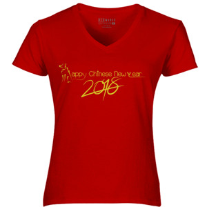 Kaos Imlek 2018 Merah