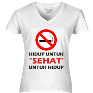 Kaos Design Hidup Sehat