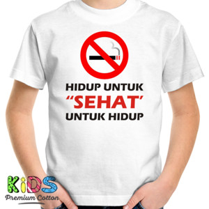 Kaos Design Hidup Sehat