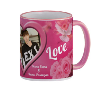 Mug Romantic Pink Love
