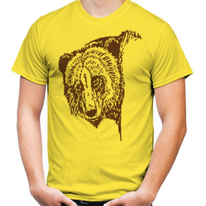 Kaos Face Bear