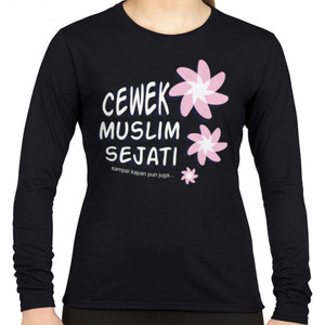Kaos Cewek Muslim Sejati