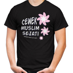 Kaos Cewek Muslim Sejati