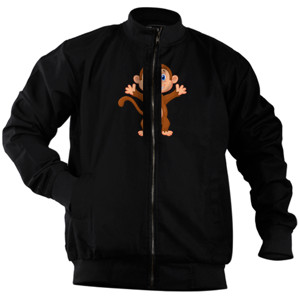Jaket Bomber Monkey Dance