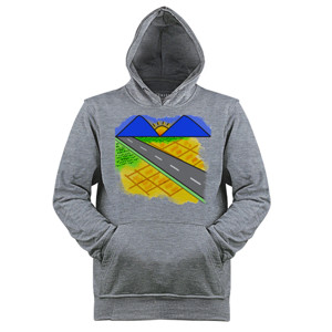 Jaket Hoodie Pemandangan