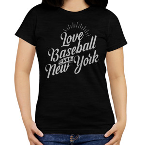 Kaos Love Baseball and New York