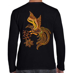 Kaos Kaos Batik Birth Back