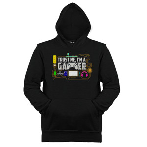 Jaket Hoodie Trust me, I am a GAMER