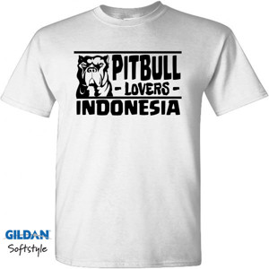Kaos PITBULL LOVERS INDONESIA