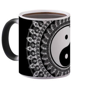 Mug Bunglon Tula Mandala, YinYang