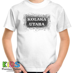 Kaos Kolaka Utara Scribble Art 