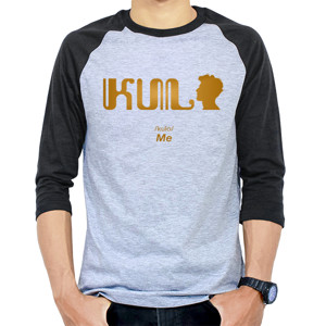 Kaos Raglan 3/4 sleeve t-shirt “Kulo” it means I or me