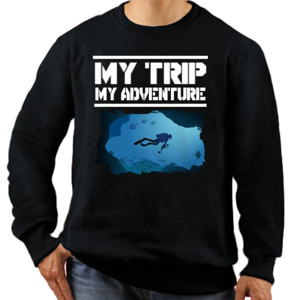 Jaket Sweater MY TRIP MY ADVENTURE PENYELAM