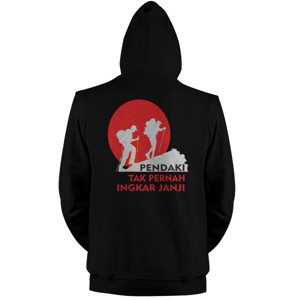 Jaket Hoodie Pendaki Gunung Hiking Dan Camping Mendaki