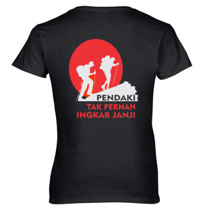 Kaos Pendaki Gunung Hiking Dan Camping Mendaki