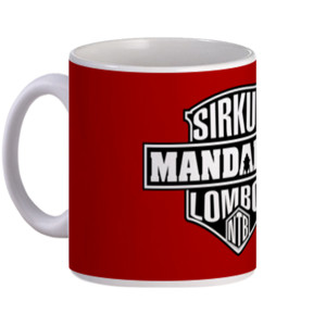 Mug Sirkuit Mandalika Lombok NTB Badge BW