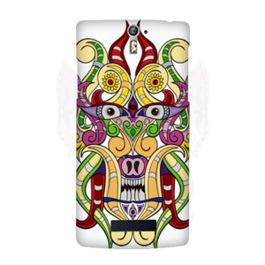 Ornamen Dayak Casing HP