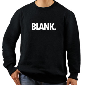 Jaket Sweater Sweater Blank. Black
