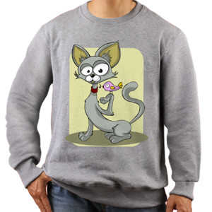 Jaket Sweater Cat & Bird