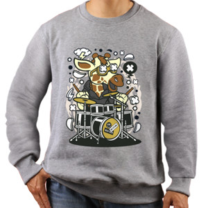 Jaket Sweater Jerapah Drummer