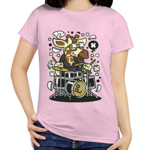 Kaos Jerapah Drummer