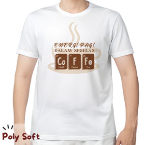 Kaos Kaos pria tema kopi 18