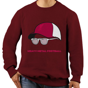 Jaket Sweater Heavy Metal Football