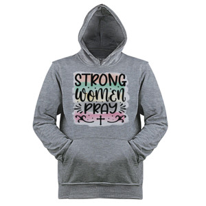 Jaket Hoodie Strong Women Pray