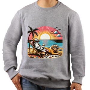 Jaket Sweater Liburan Santai