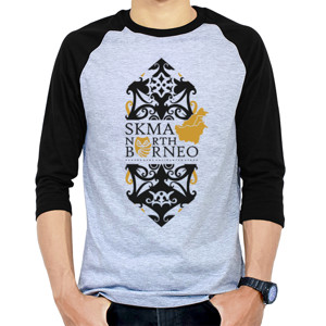 Kaos Raglan SKMA North Borneo 