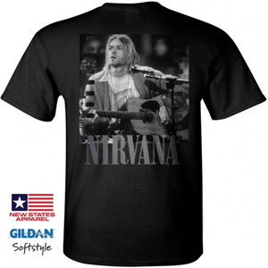 Kaos Baju nirvana