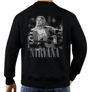 Jaket Sweater Baju nirvana