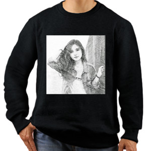 Jaket Sweater 6.front_Beauty_woman_sket_pencil_black_hery