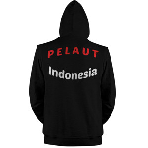 Jaket Hoodie Custom Kaos Pelaut Indonesia