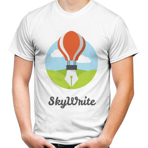 Kaos DISTRO COLORFUL CREATIVE WRITING