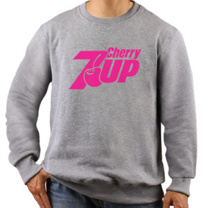 Jaket Sweater Distro 7Up Cherry