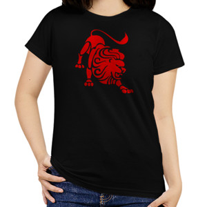 Kaos Lion motif
