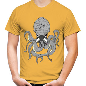 Kaos The Octopus Yellow (2XL)