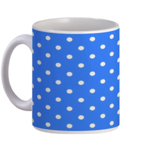 Mug Polkadot Blue