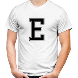 Kaos Kaos Huruf E Keren