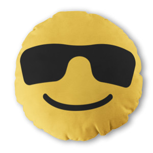 Bantal Bulat SMILEY  6